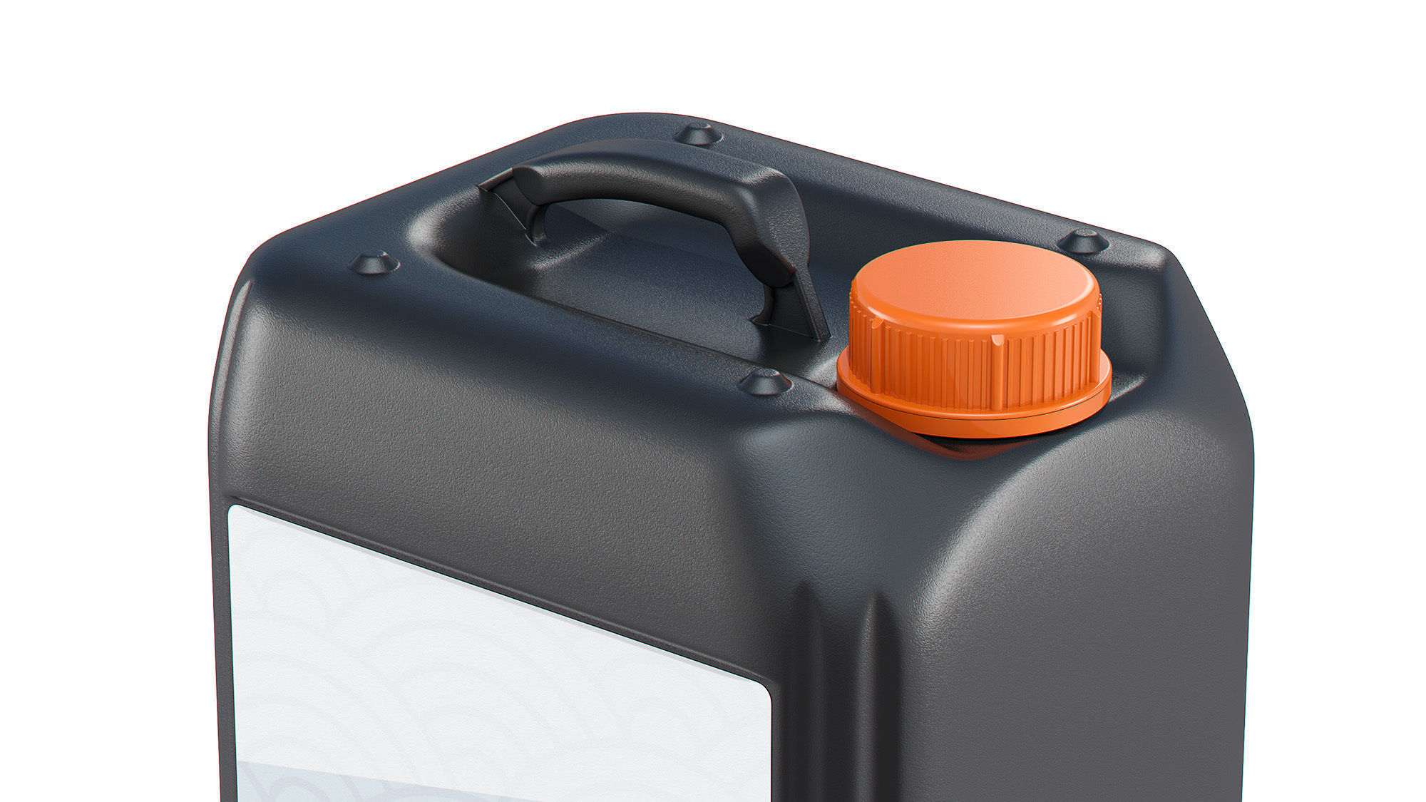 Plastic Jerrycans Set 3D Model Collection_6