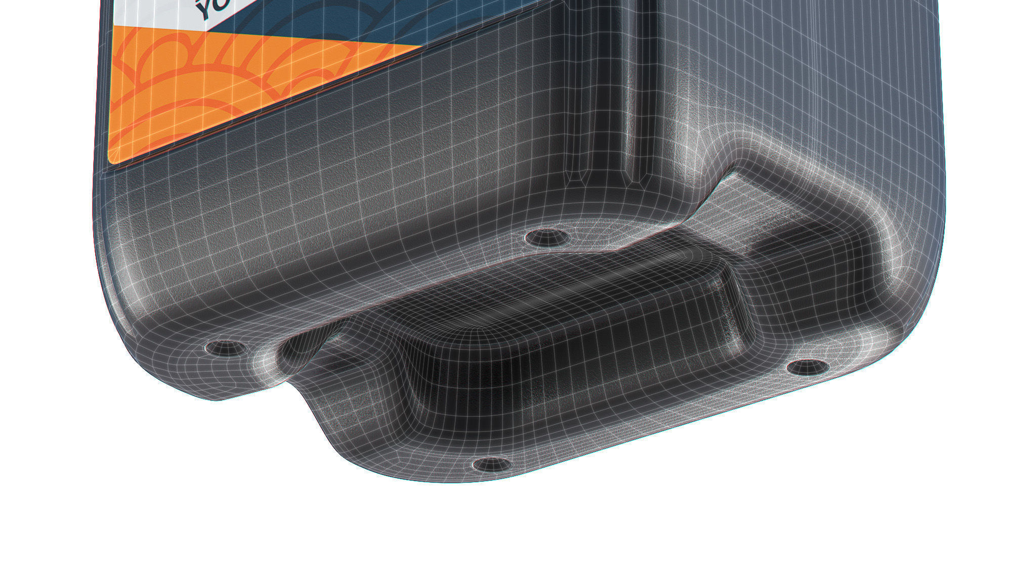 Plastic Jerrycans Set 3D Model Collection_9