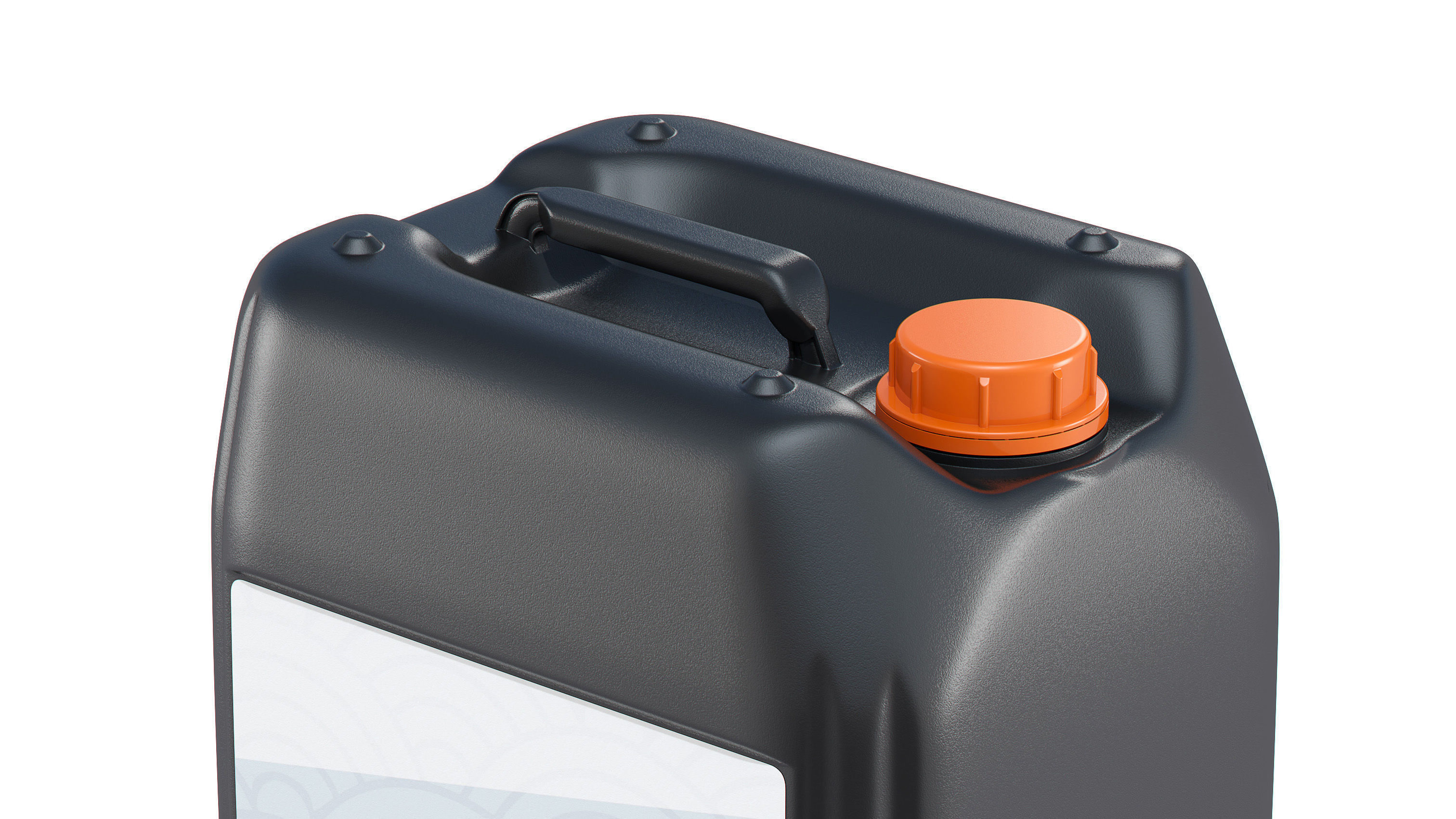 Plastic Jerrycans Set 3D Model Collection_14