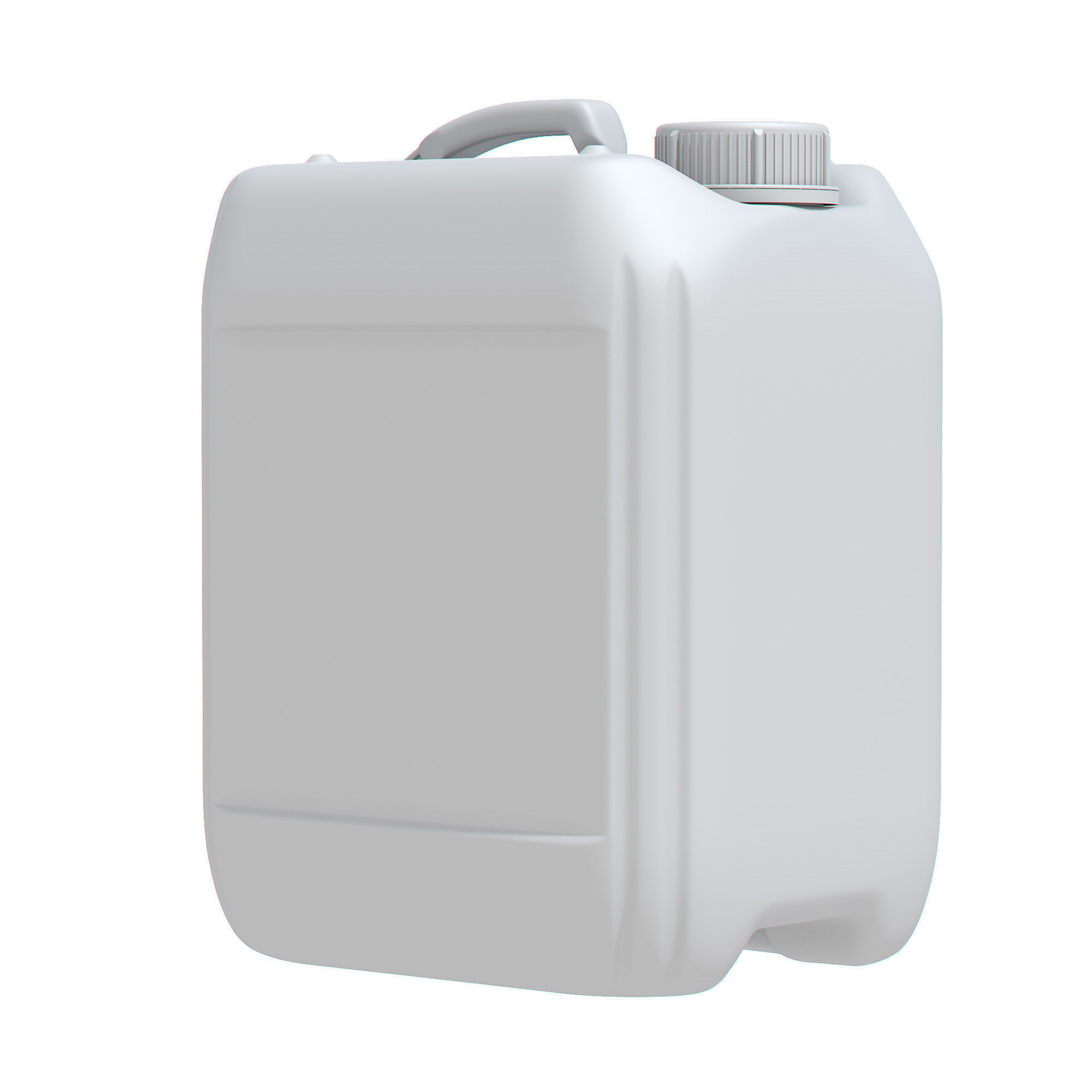 Plastic Jerrycans Set 3D Model Collection_10