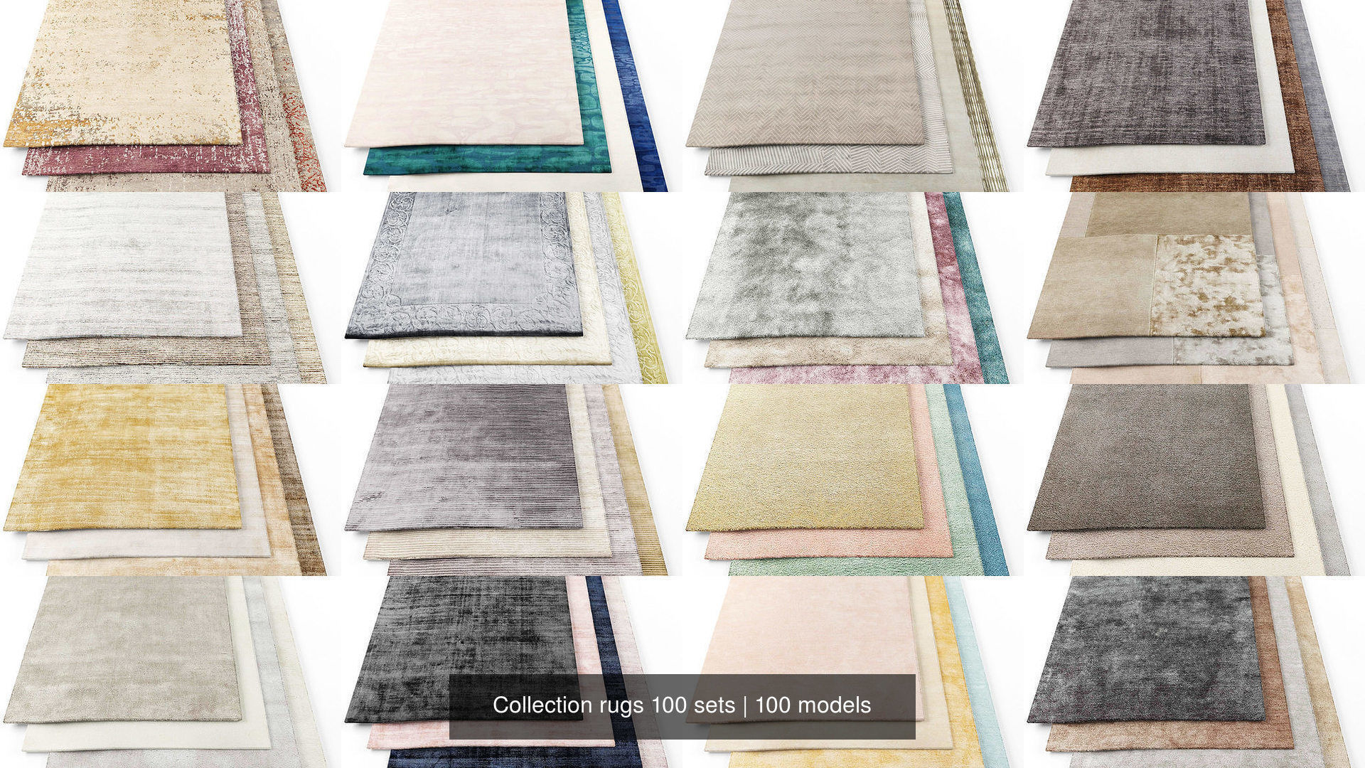 Collection rugs 100 sets _4