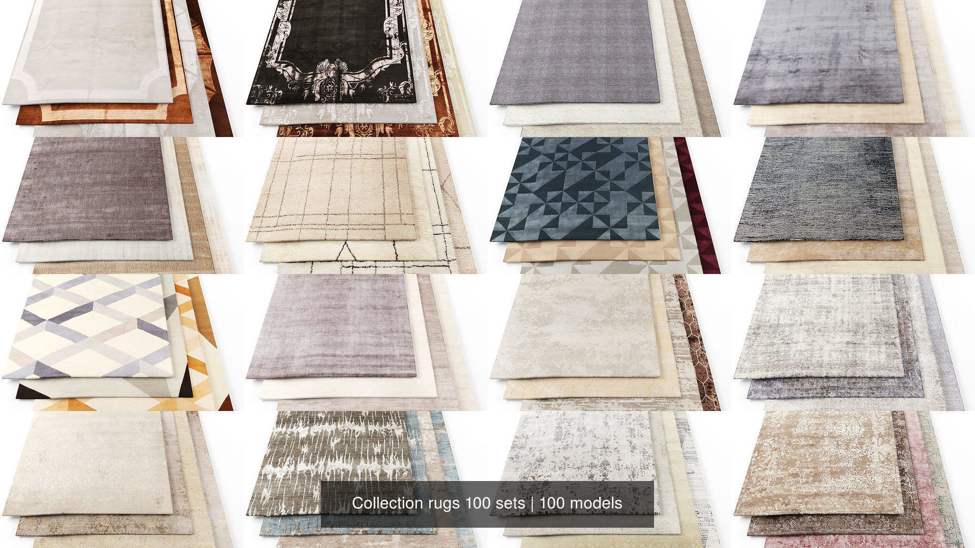 Collection rugs 100 sets _2