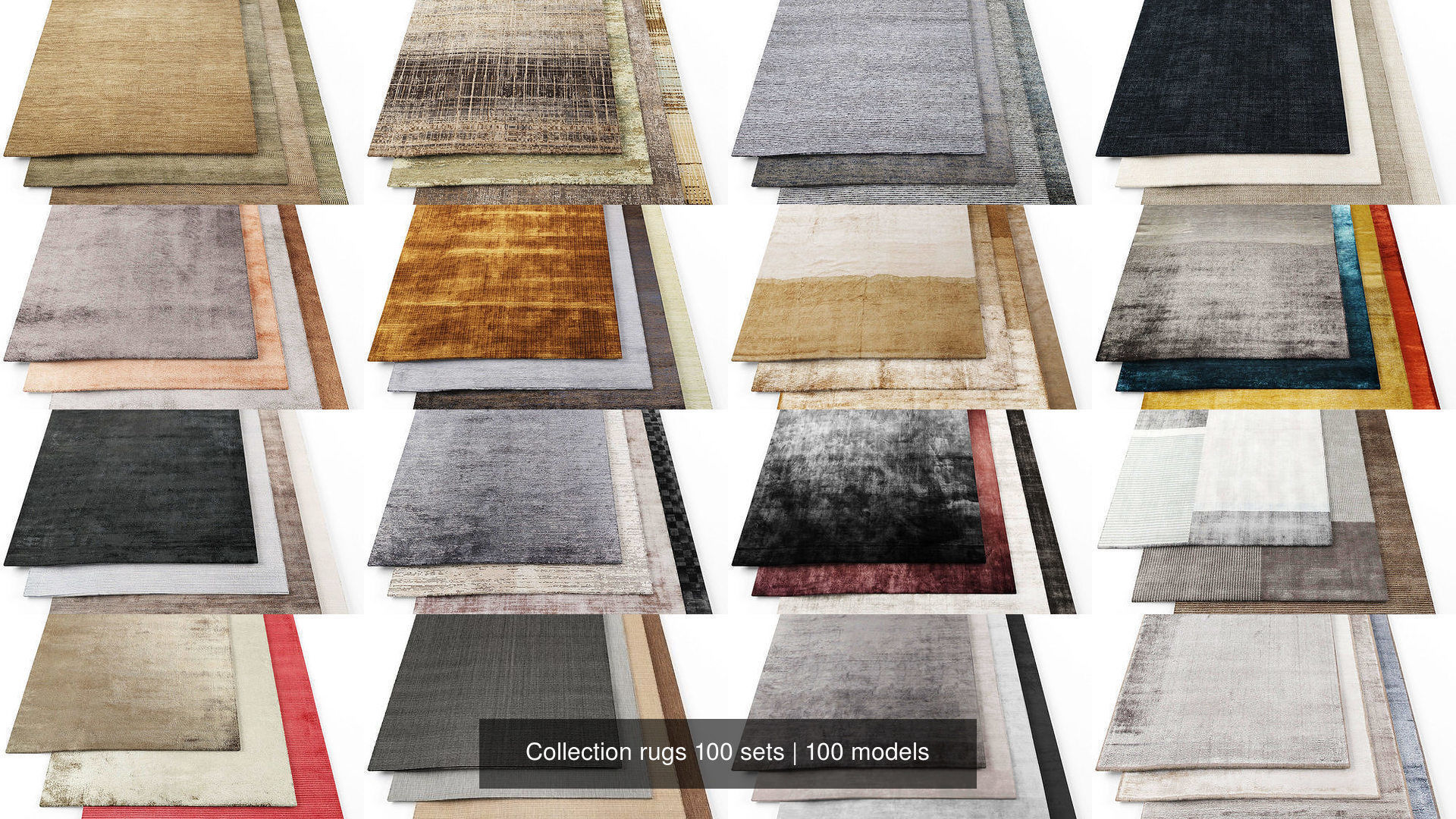 Collection rugs 100 sets _10