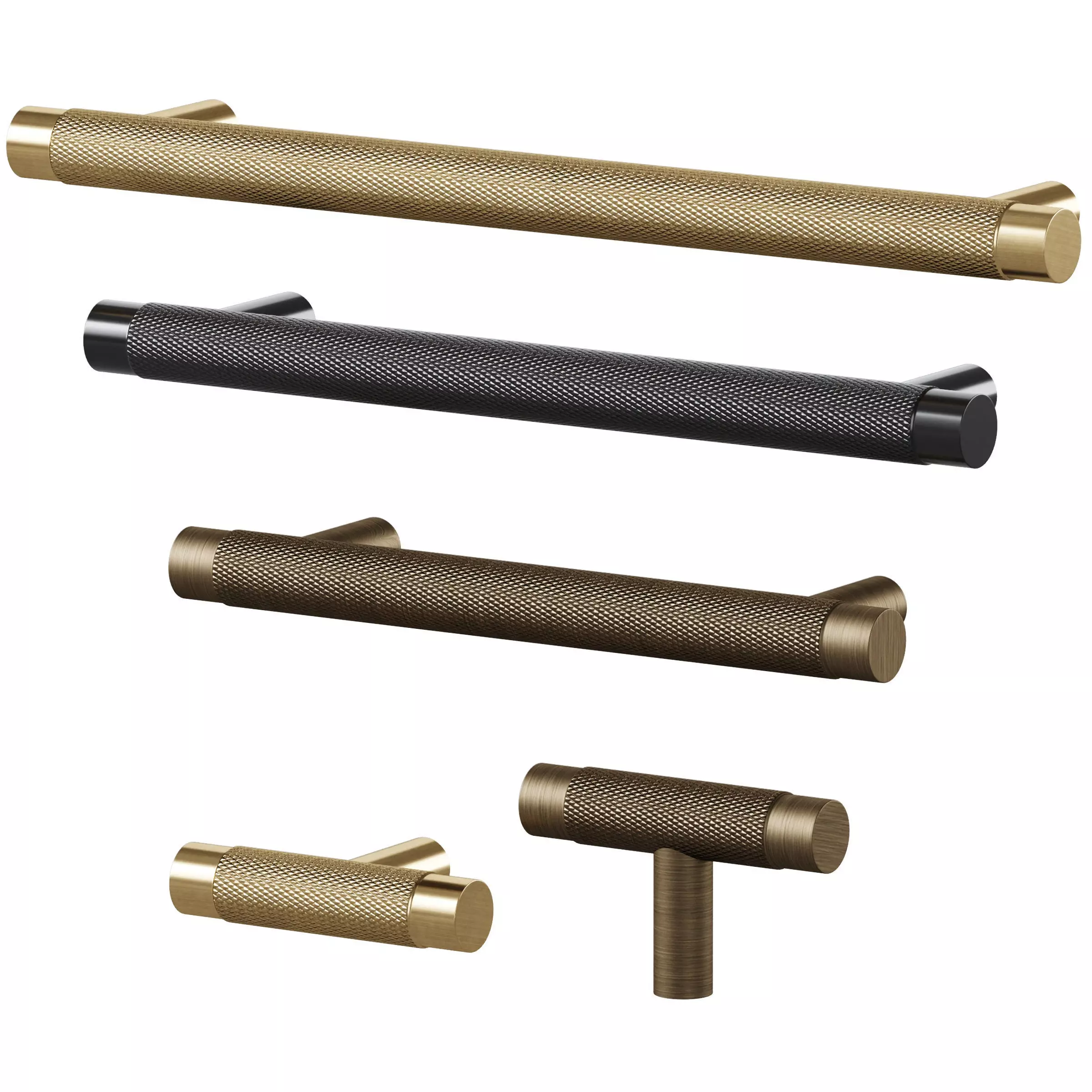 Furniture handle MORFI by Meraki 3D model