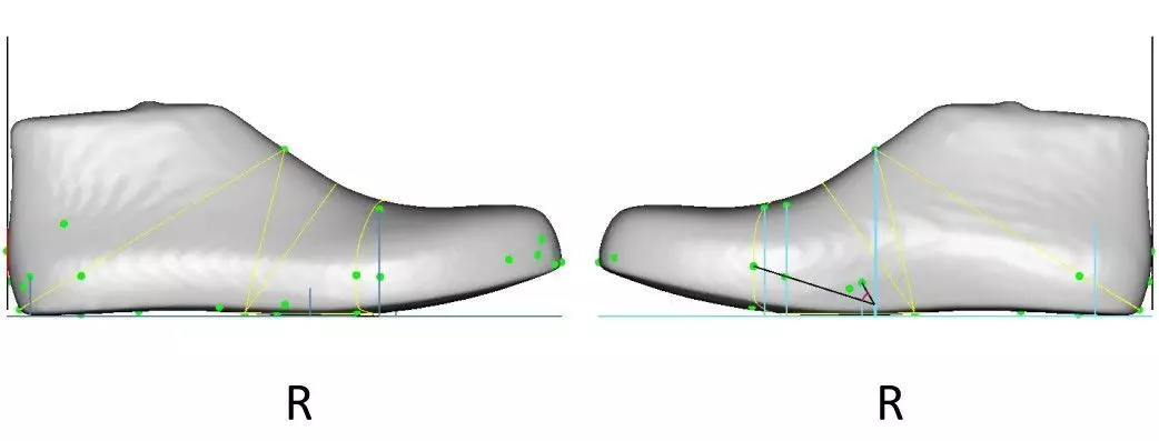 Diabetes Men Shoe  Last 3D model_0