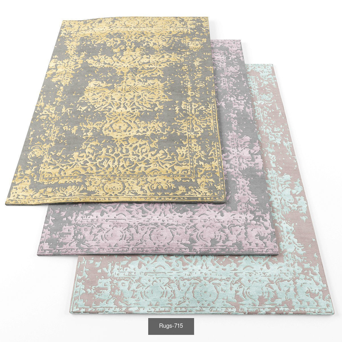 ethnic style carpet collection 100 sets _59