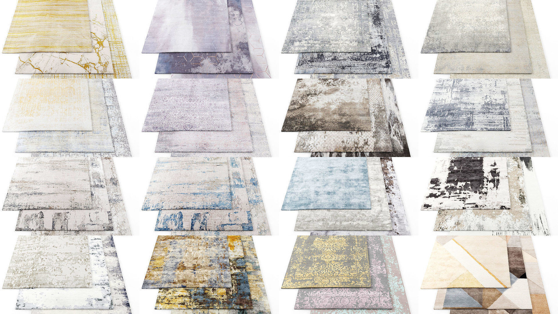 ethnic style carpet collection 100 sets _3