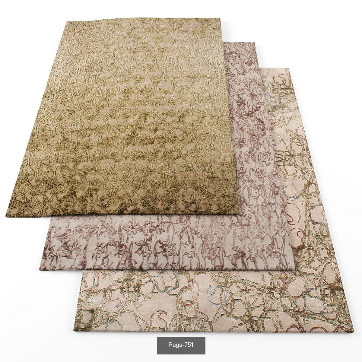 ethnic style carpet collection 100 sets _67