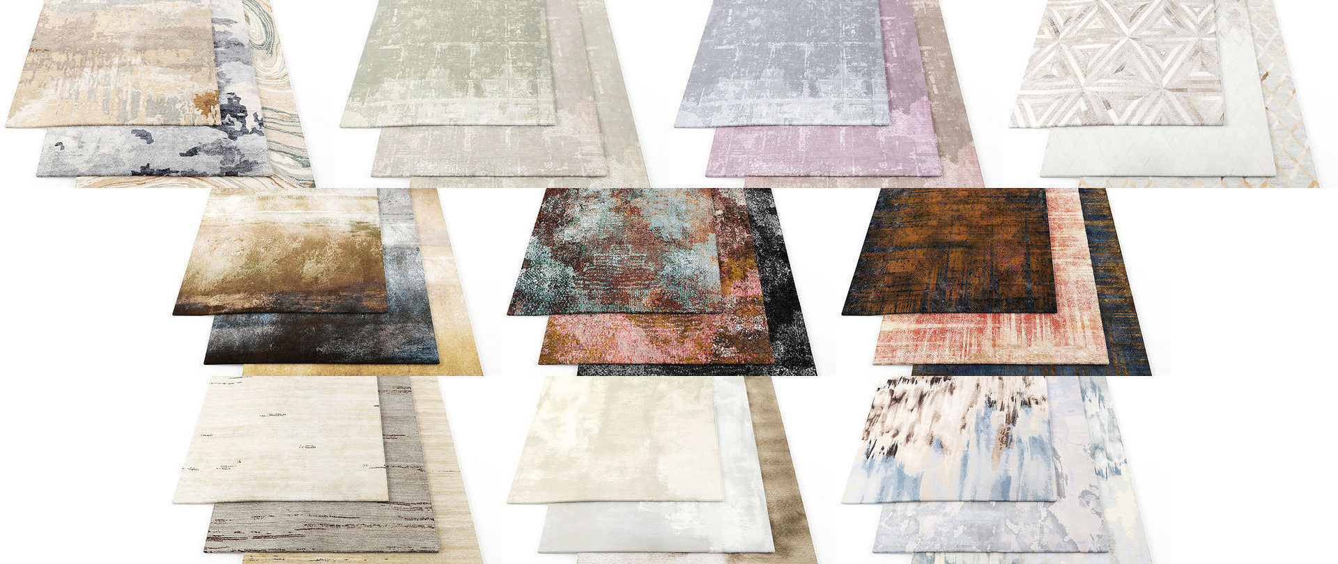 ethnic style carpet collection 100 sets _5