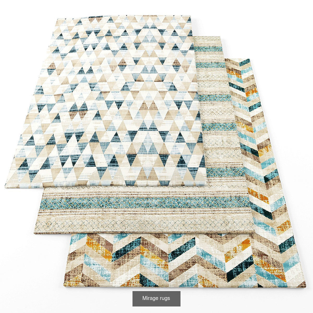 ethnic style carpet collection 100 sets _18