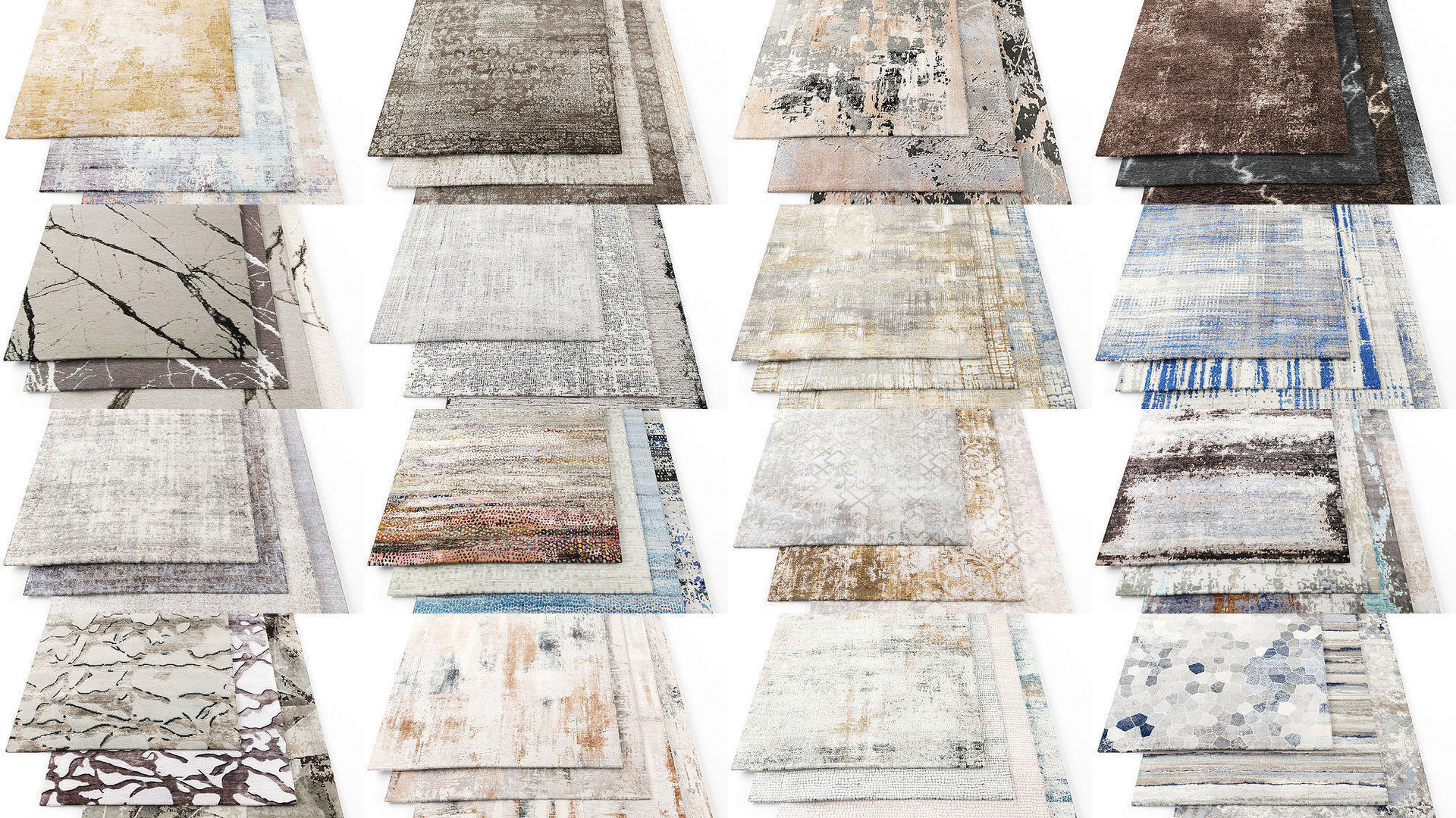 ethnic style carpet collection 100 sets _7