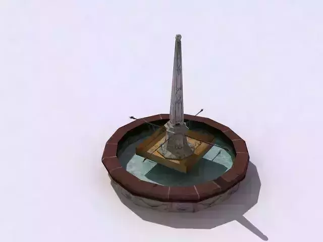 Fountain obelisk - obelisk