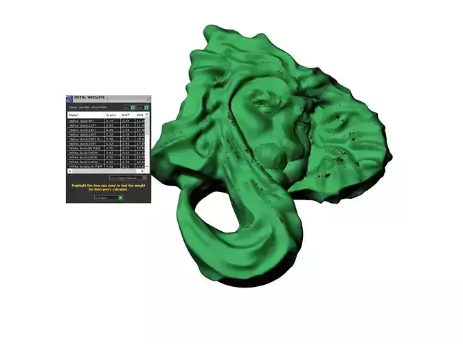 Lion S head of creature