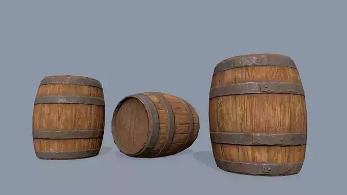 Wooden Barrel
