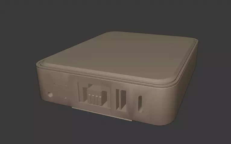MIFI Router Low-poly 3D model_0