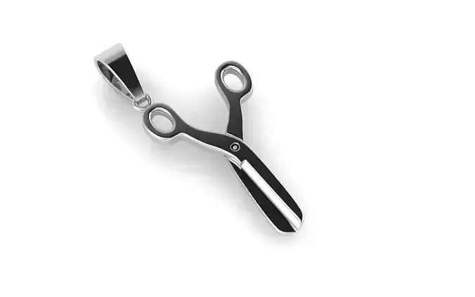 Scissors pendant