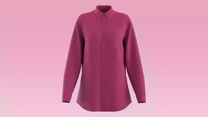 Relaxed Fit Overshirt Shirt Design For Women