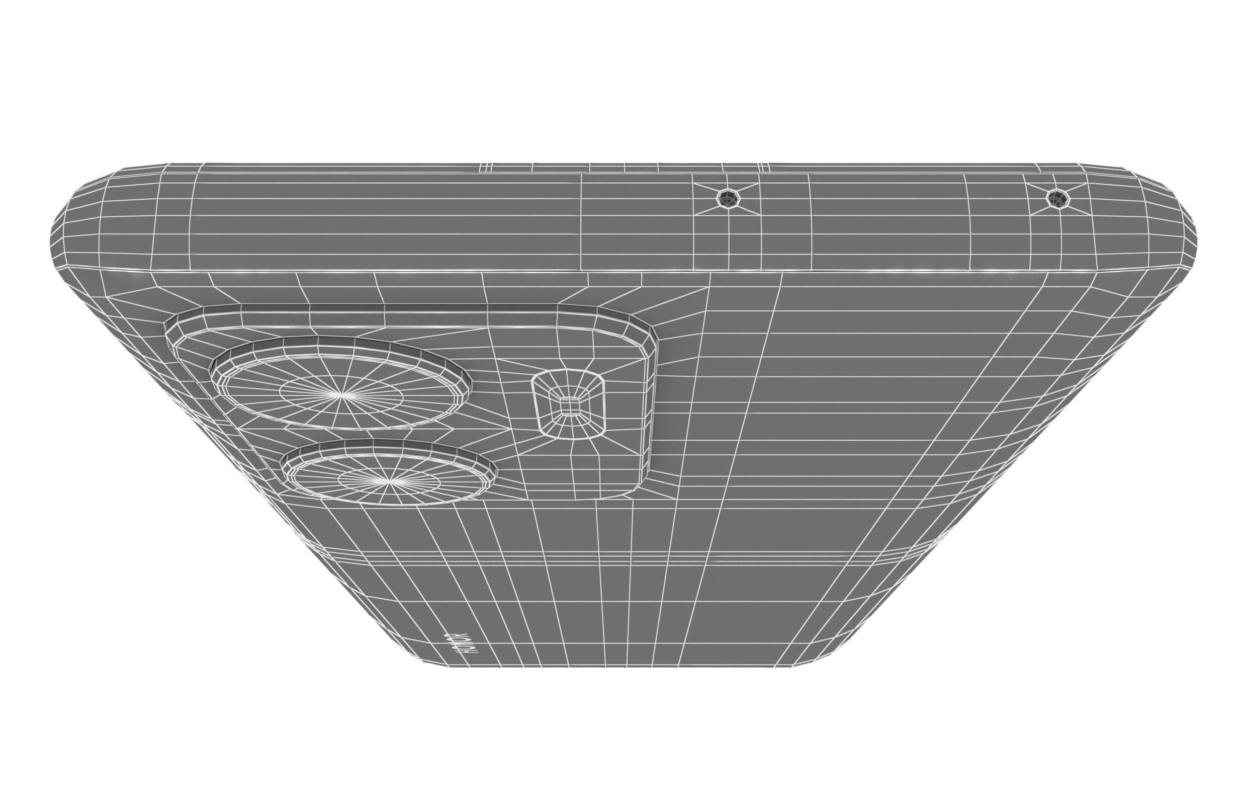 Honor X7A Black Low-poly 3D model_24