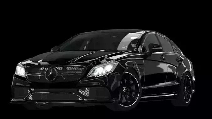 Mercedes benz CLS 63 AMG 3D model