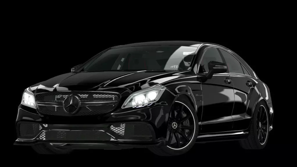 Mercedes benz CLS 63 AMG 3D model_0
