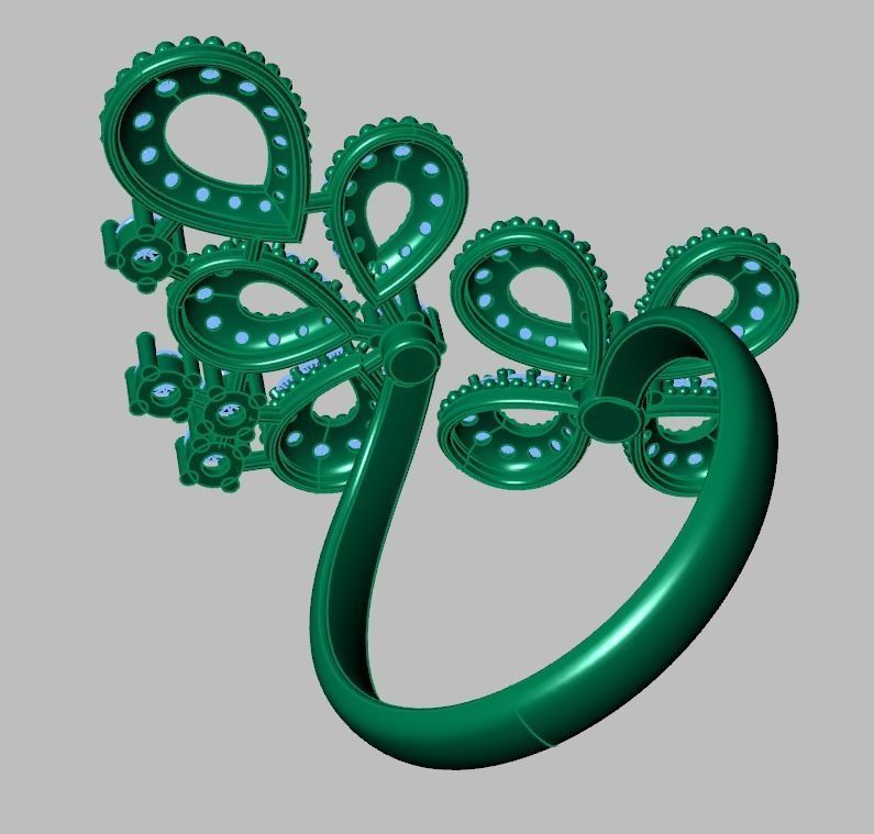 Ring 3D model 0257 3D printable model -15 3D print model_13