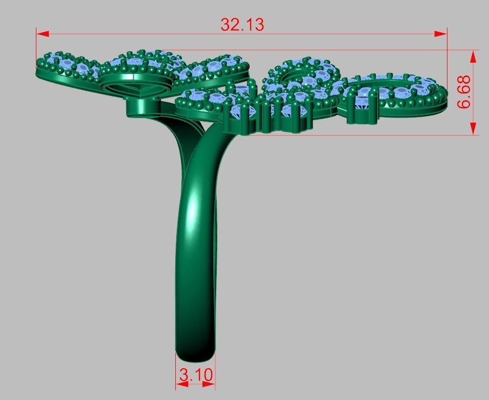 Ring 3D model 0257 3D printable model -15 3D print model_9