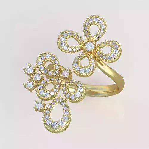 Ring 3D model 0257 3D printable model -15 3D print model