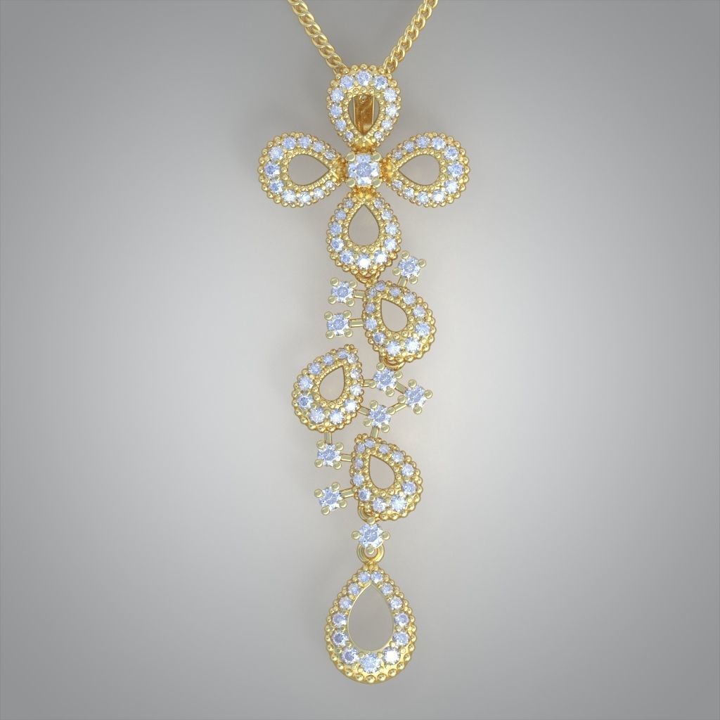 Exclusive Pendant model 3D 0171 printable model-13 3D print model_3