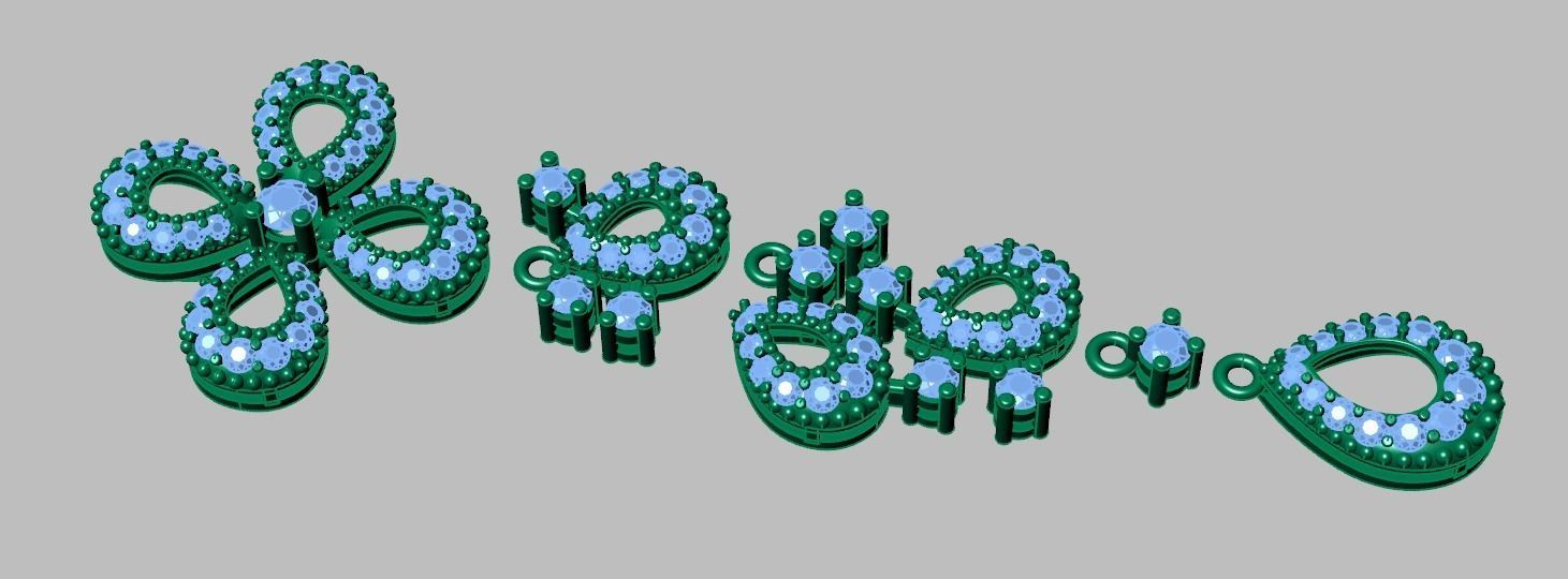 Exclusive Pendant model 3D 0171 printable model-13 3D print model_11