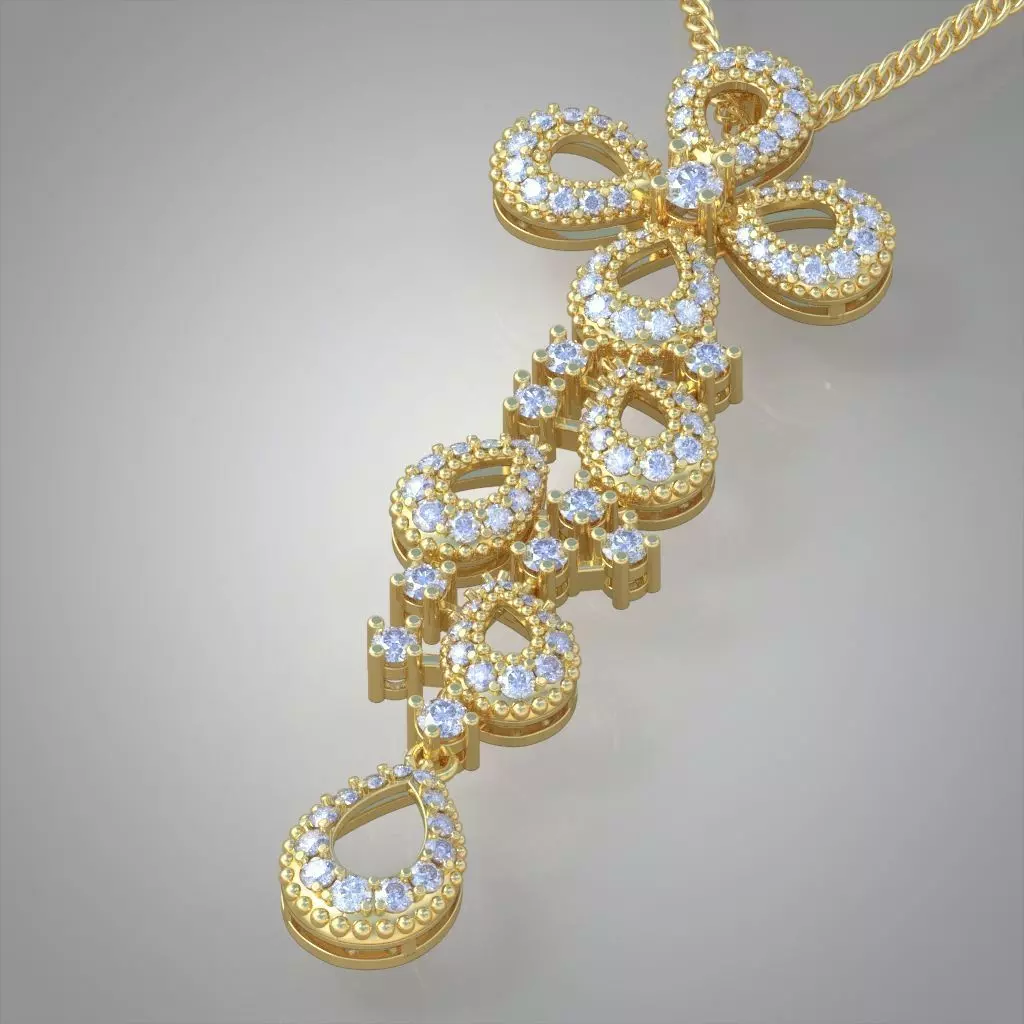 Exclusive Pendant model 3D 0171 printable model-13 3D print model_0