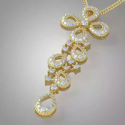 Exclusive Pendant model 3D 0171 printable model-13 3D print model