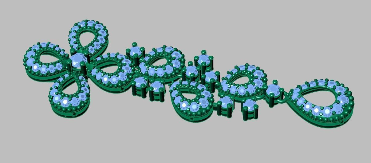 Exclusive Pendant model 3D 0171 printable model-13 3D print model_13