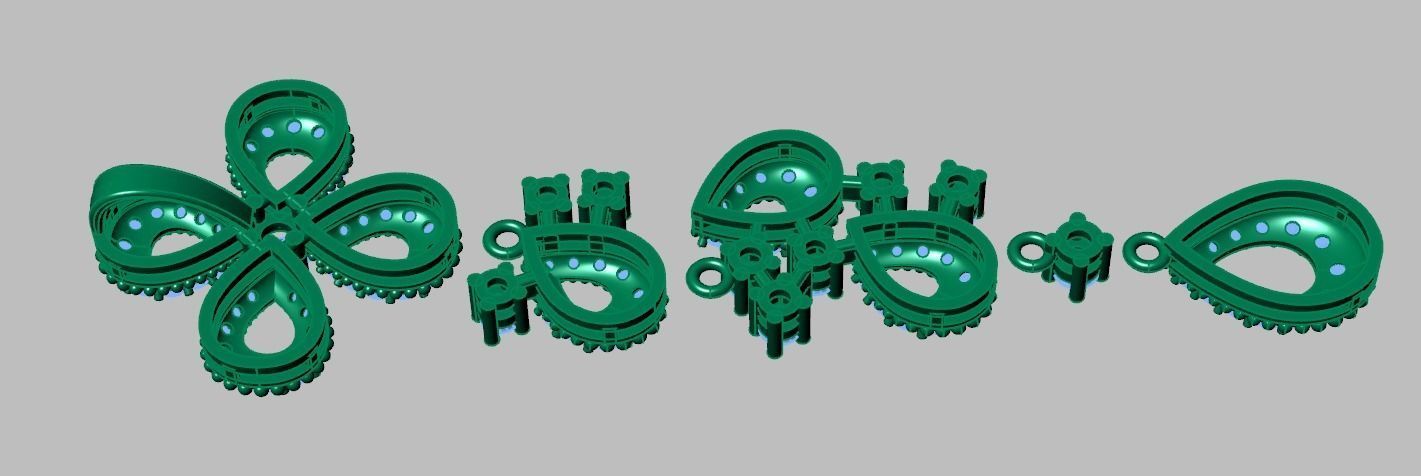 Exclusive Pendant model 3D 0171 printable model-13 3D print model_12