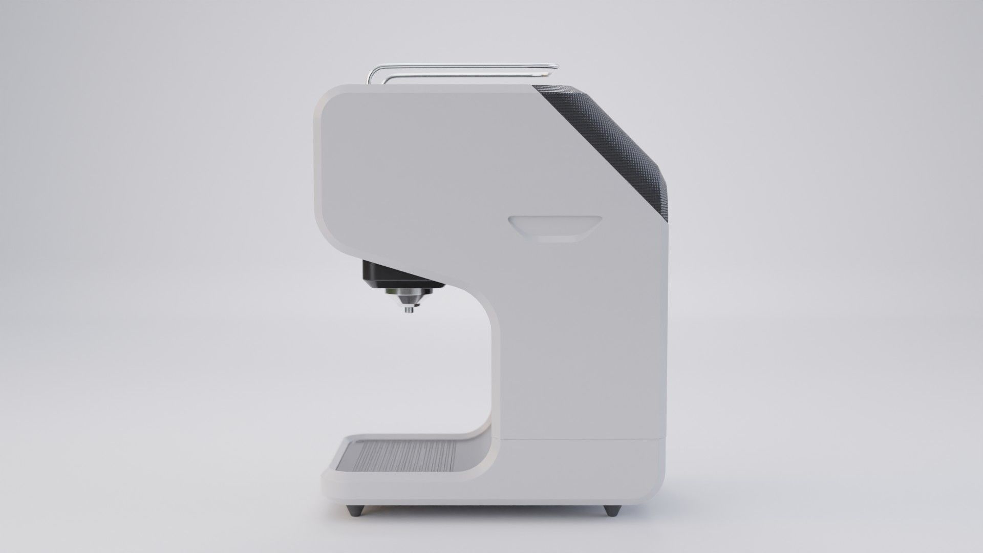 Auto Coffee Maker Concept Low-poly 3D model_4