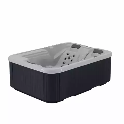 3D model of Hot Tub Jacuzzi MSPA Hvaler Low-poly 3D model
