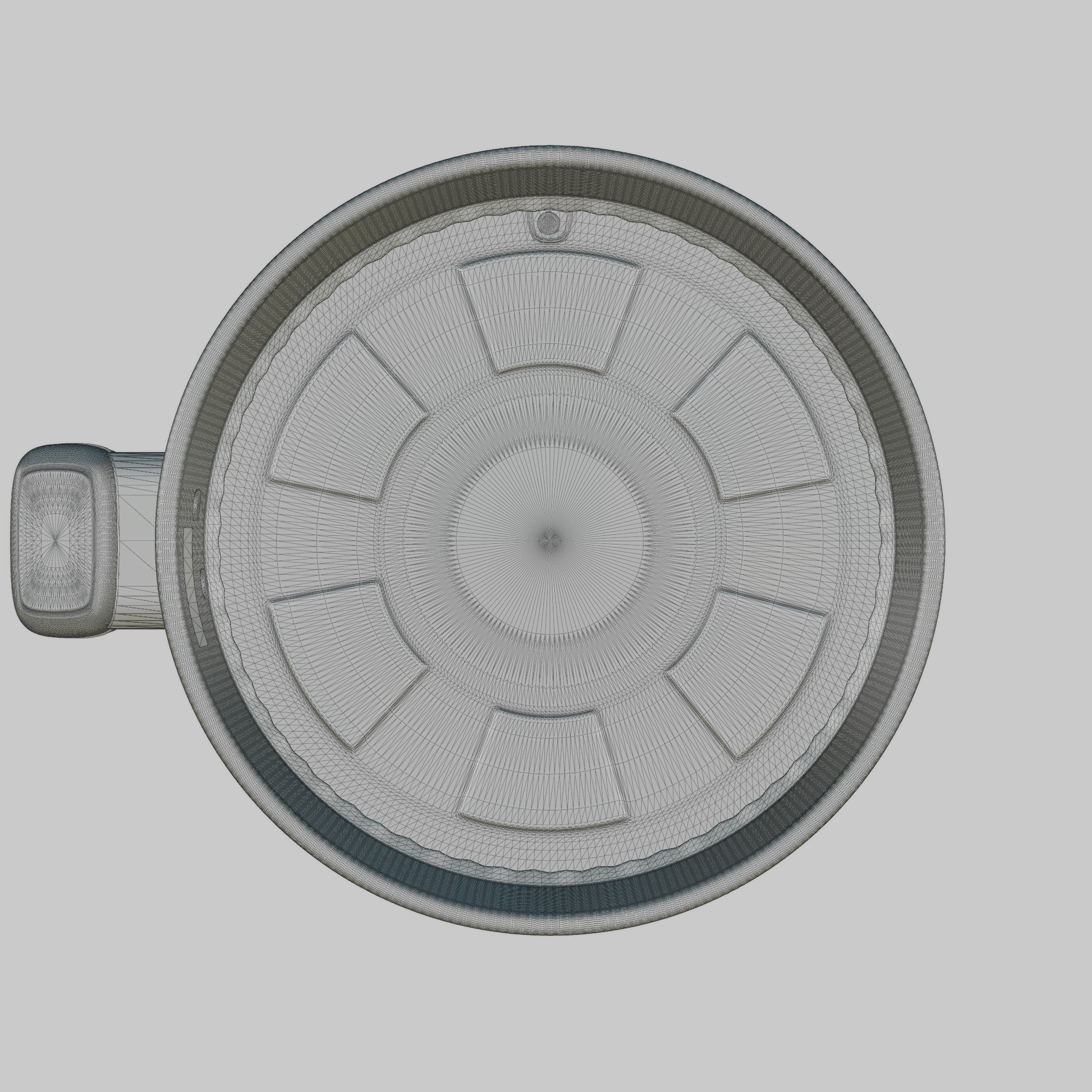 3D model of Hot Tub Jacuzzi MSPA Mono 6p Low-poly 3D model_5