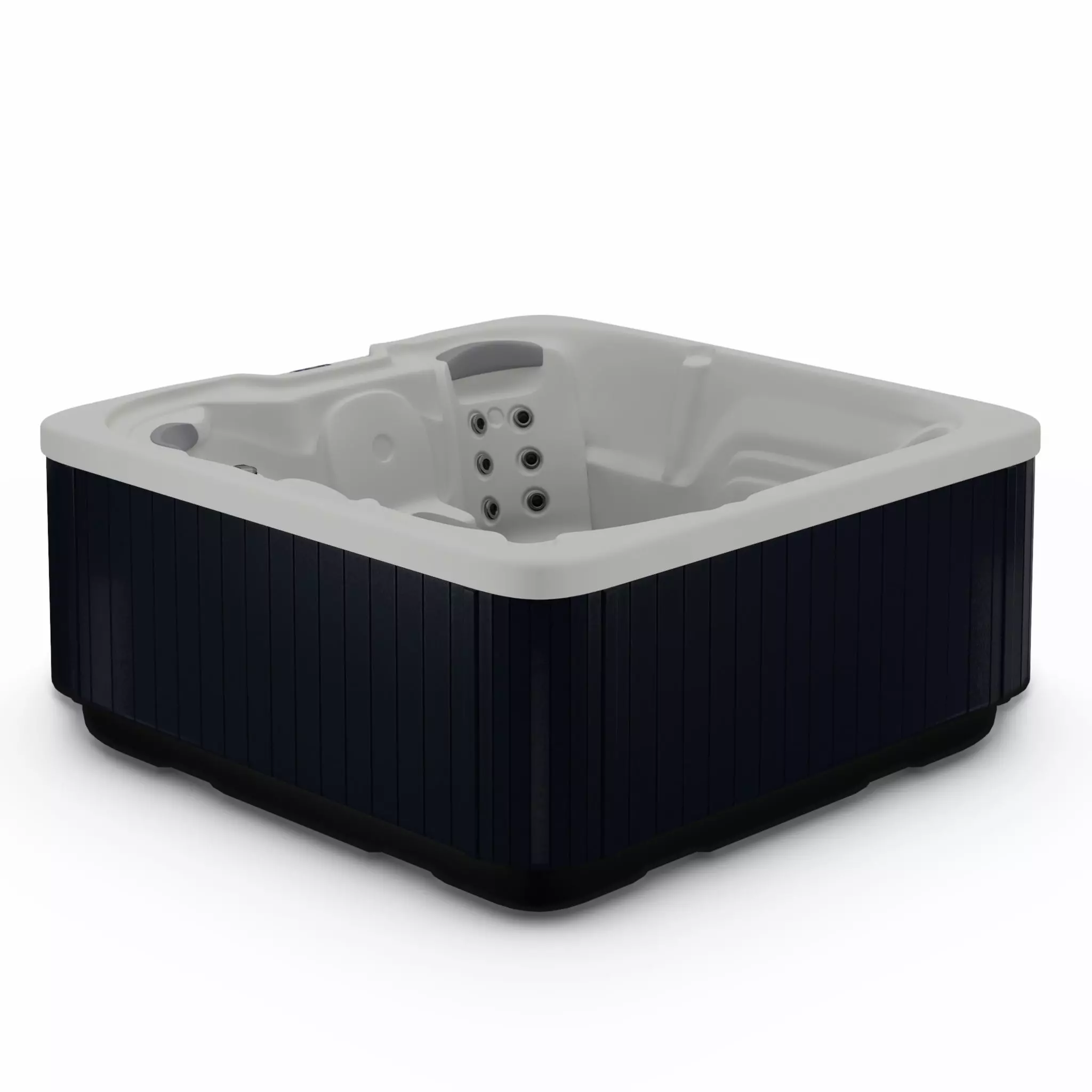 3D model of Hot Tub Jacuzzi MSPA Norefjell Low-poly 3D model_0
