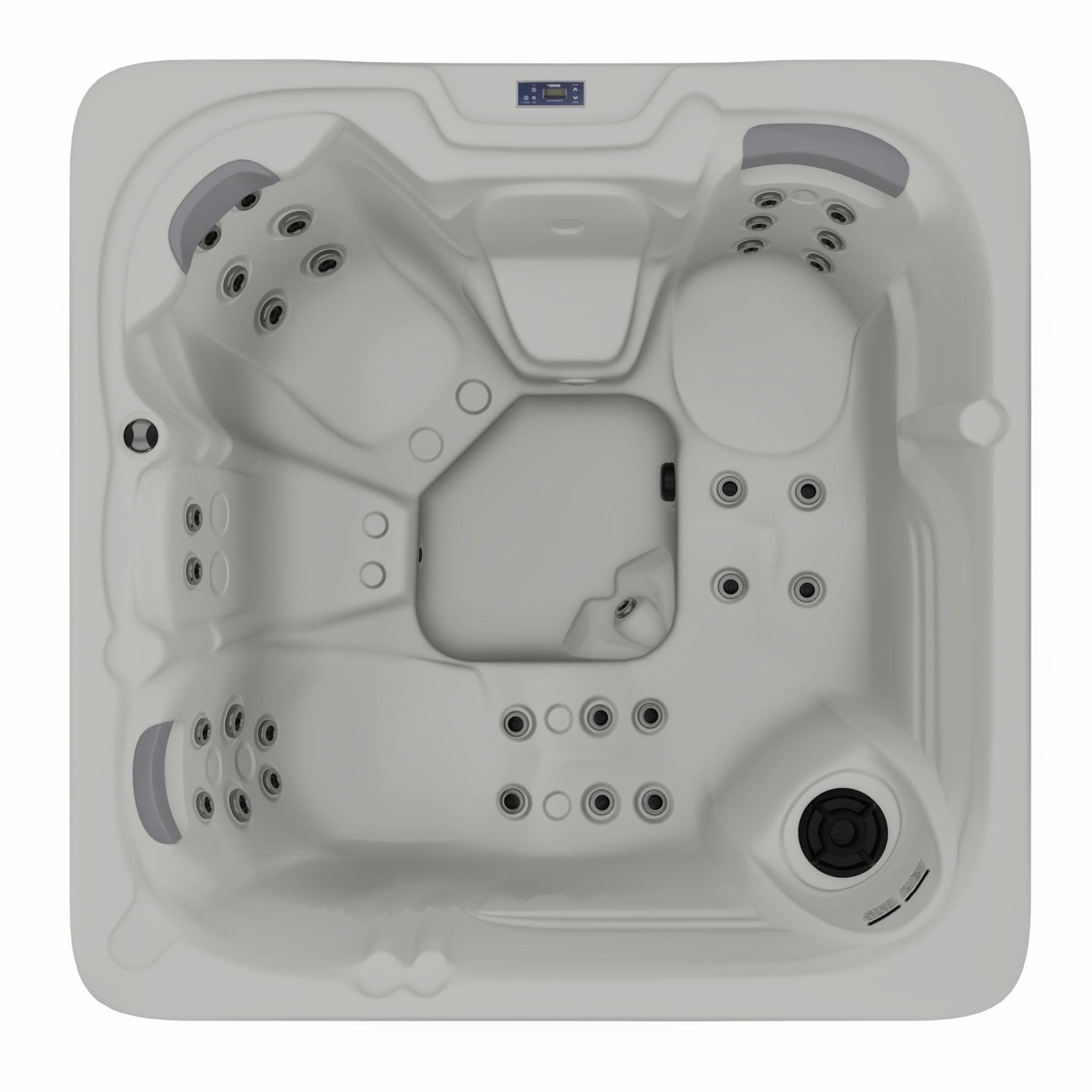 3D model of Hot Tub Jacuzzi MSPA Norefjell Low-poly 3D model_1