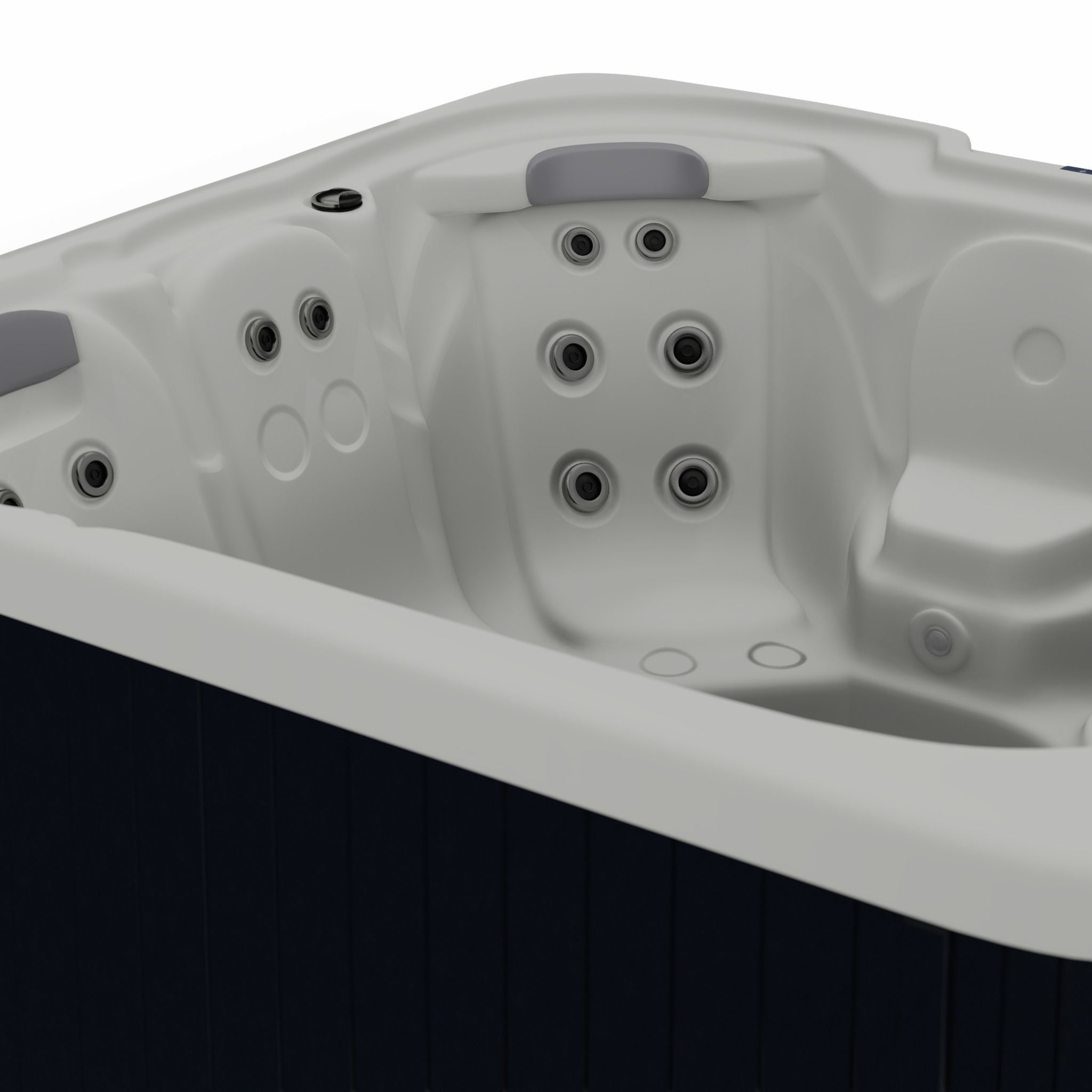 3D model of Hot Tub Jacuzzi MSPA Norefjell Low-poly 3D model_3