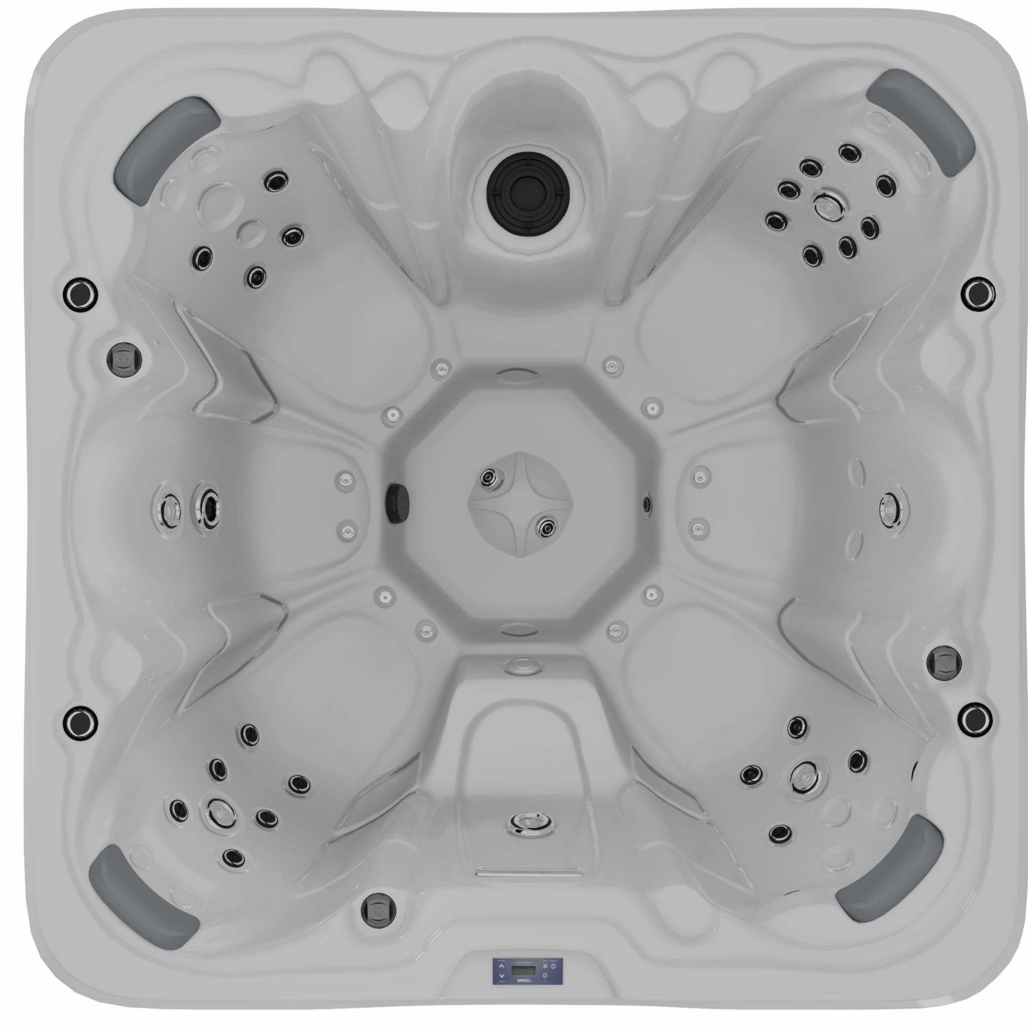 3D model of Hot Tub Jacuzzi MSPA Lillehammer Low-poly 3D model_1