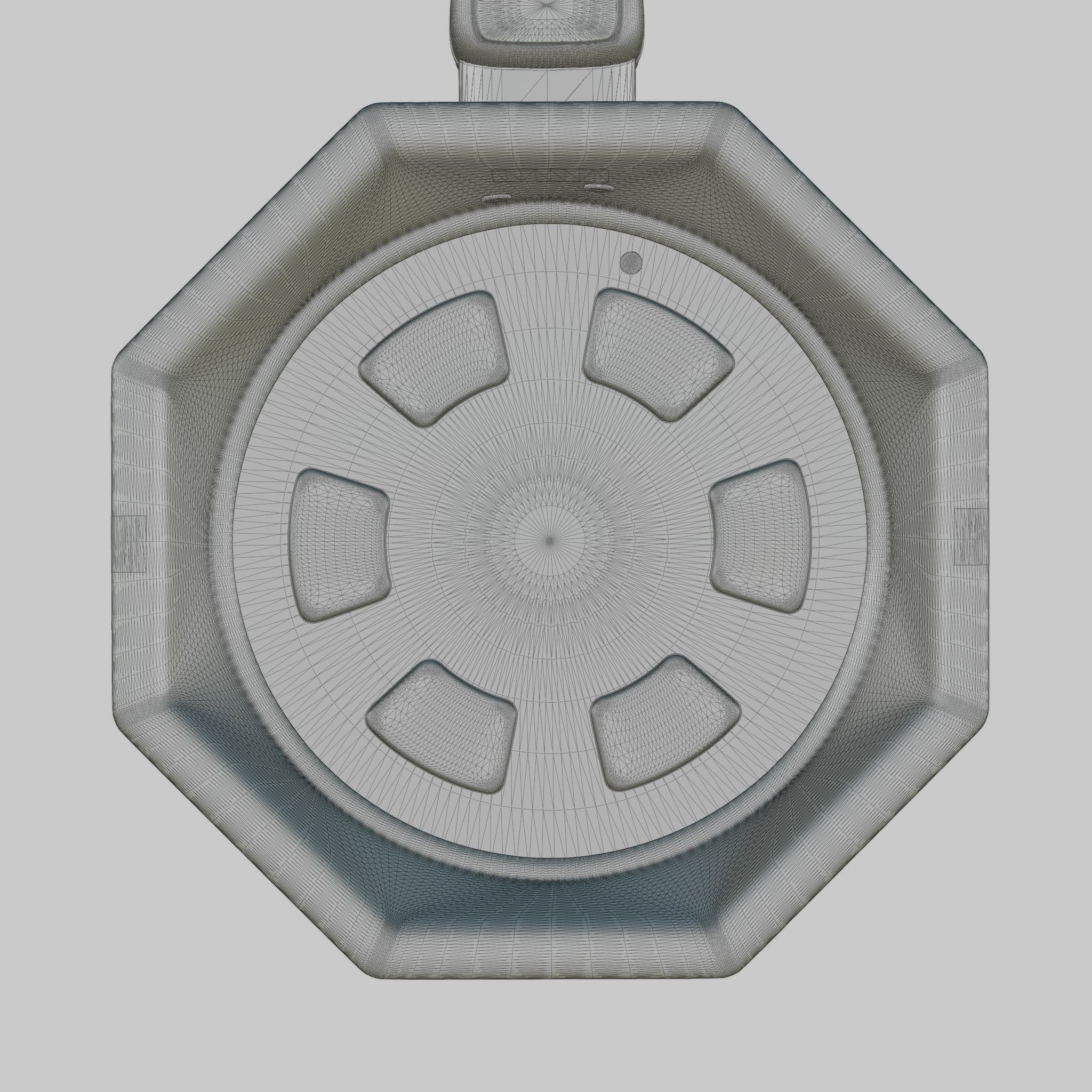 3D model of Hot Tub Jacuzzi MSPA Tuscany 6p Low-poly 3D model_5