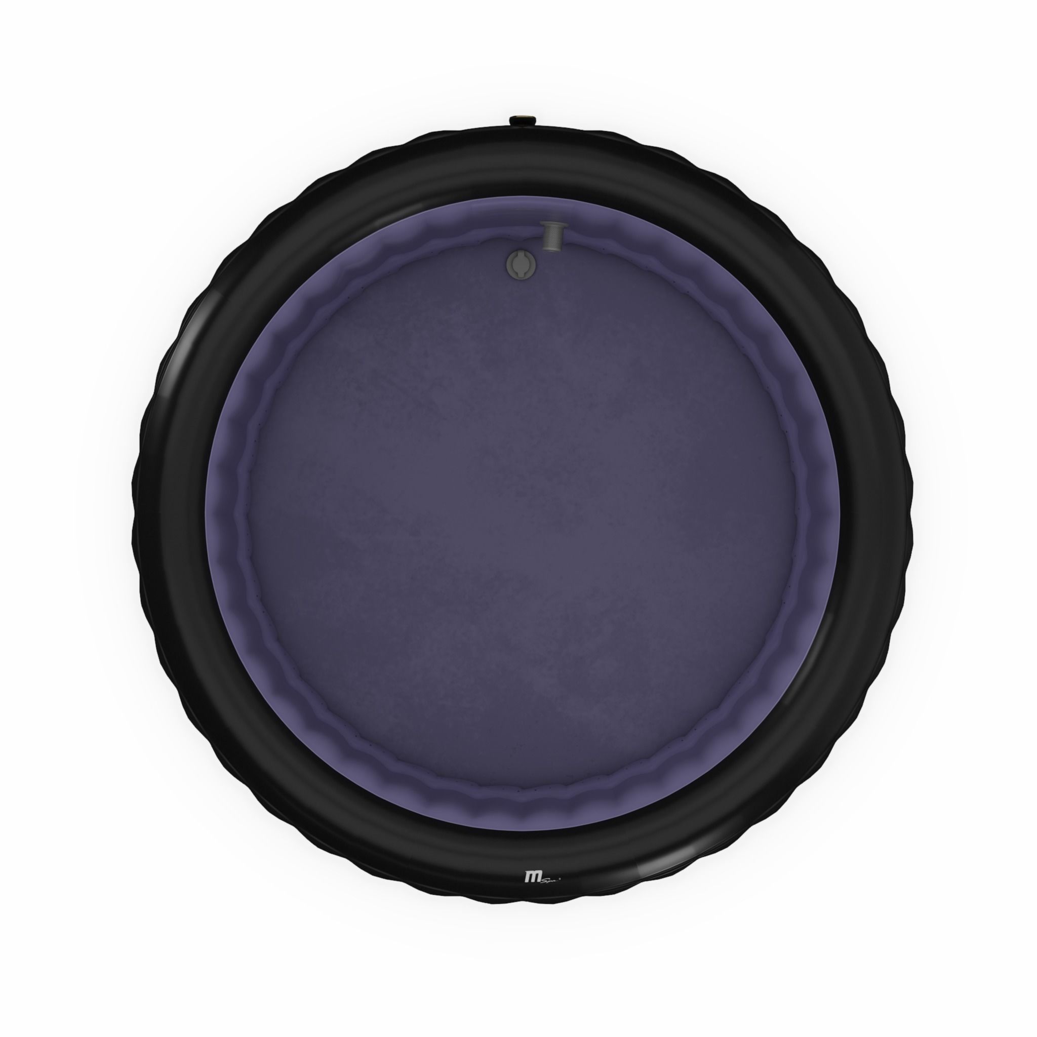 3D model of Hot Tub Jacuzzi MSPA Bergen 4p Low-poly 3D model_1