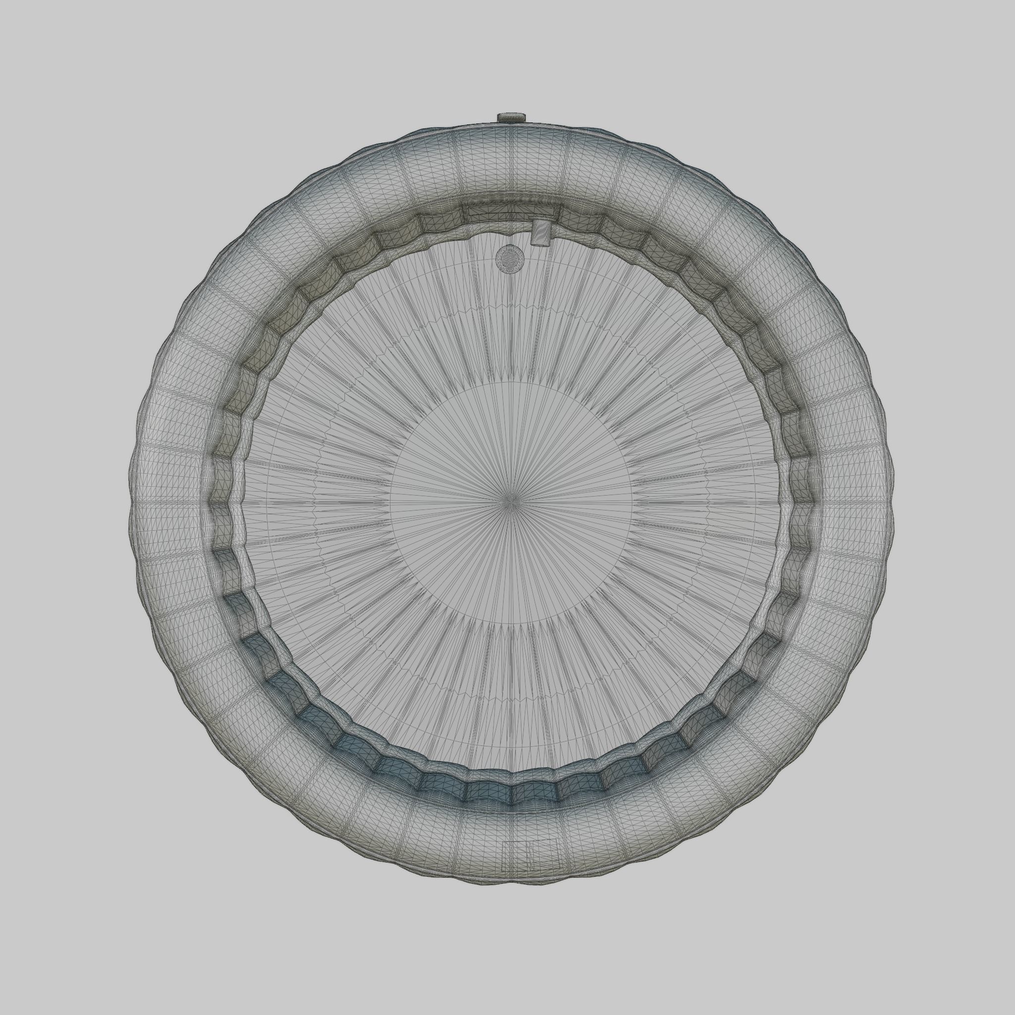 3D model of Hot Tub Jacuzzi MSPA Bergen 4p Low-poly 3D model_5