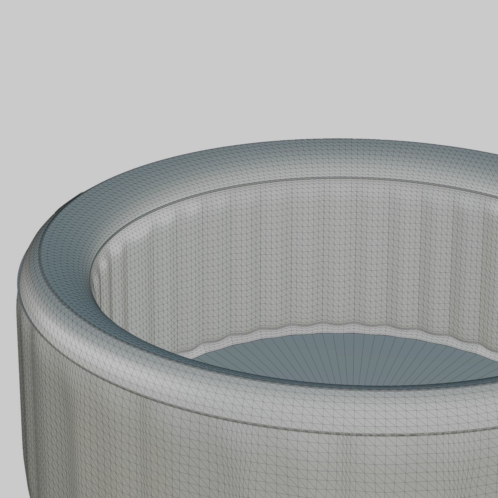 3D model of Hot Tub Jacuzzi MSPA Camaro 4p Low-poly 3D model_7