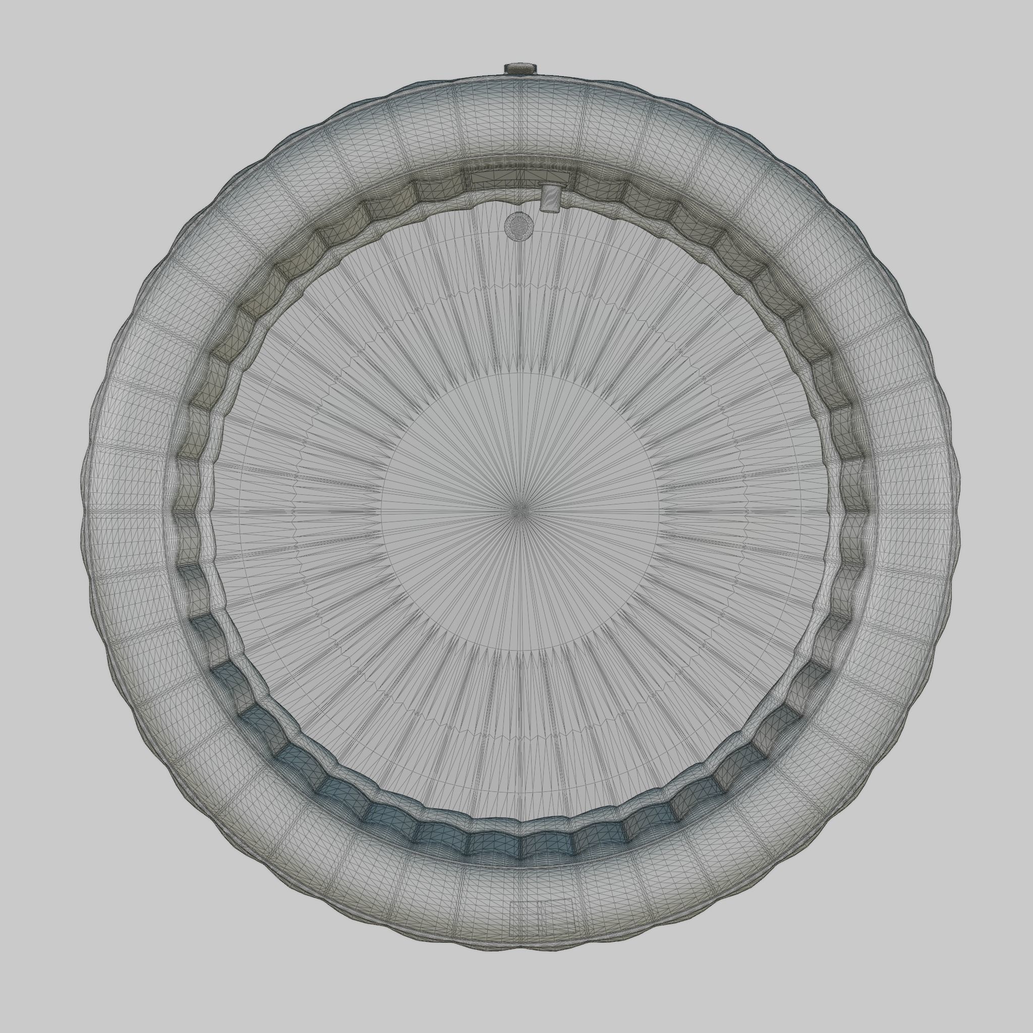 3D model of Hot Tub Jacuzzi MSPA Bergen 6p Low-poly 3D model_5