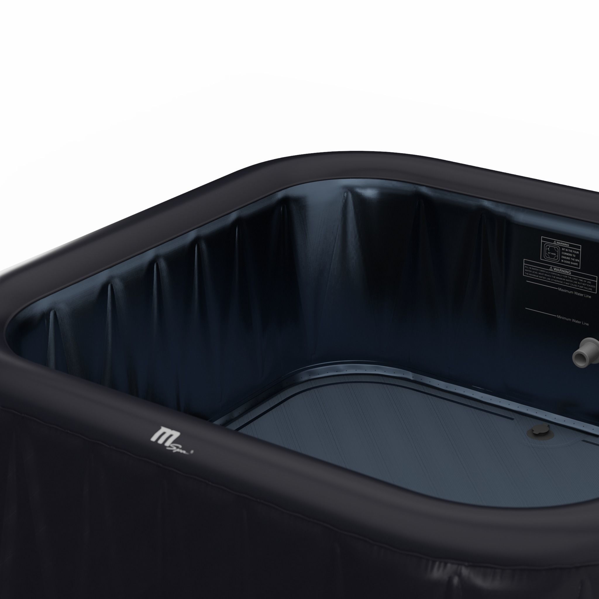 3D model of Hot Tub Jacuzzi MSPA Tekapo 6p Delight Low-poly 3D model_3