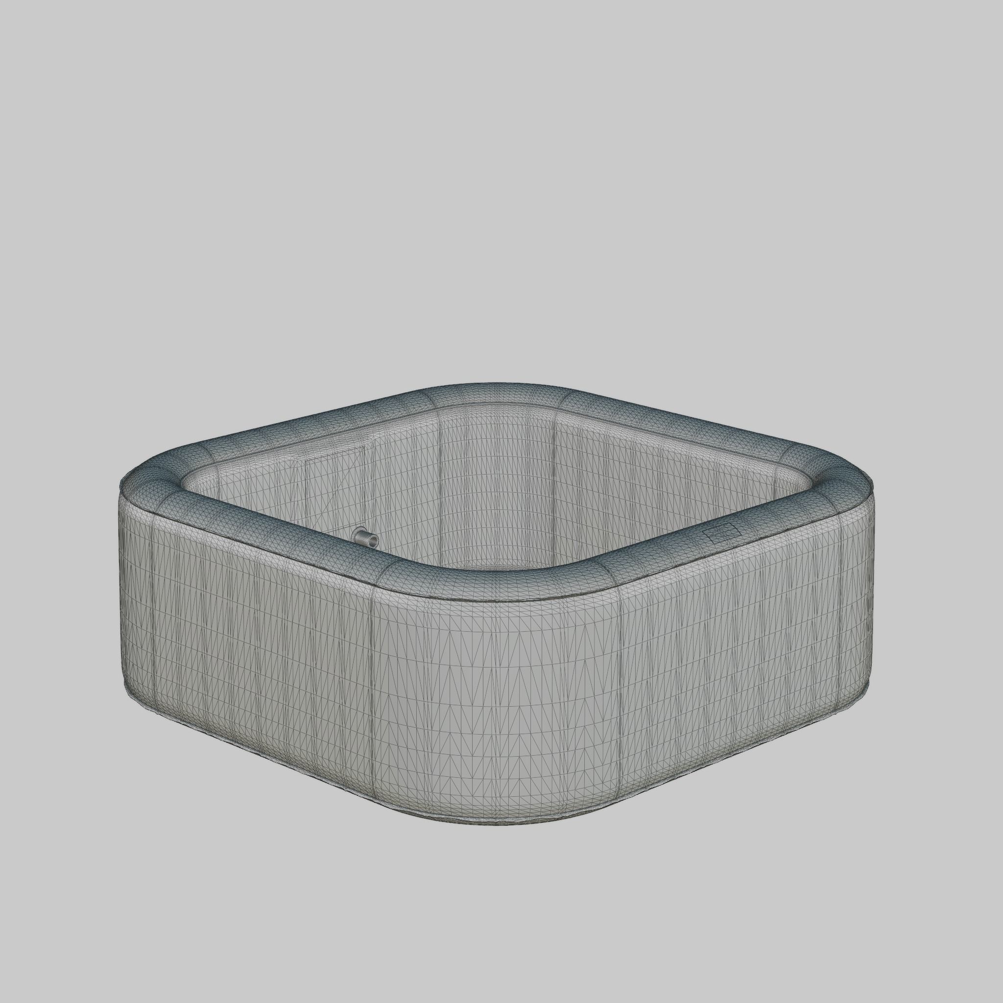 3D model of Hot Tub Jacuzzi MSPA Tekapo 6p Delight Low-poly 3D model_4