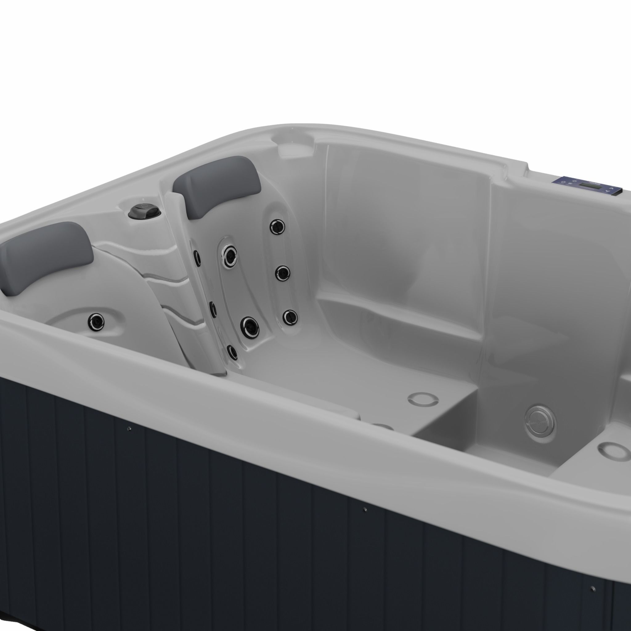3D model of Hot Tub Jacuzzi MSPA Tjome Low-poly 3D model_3