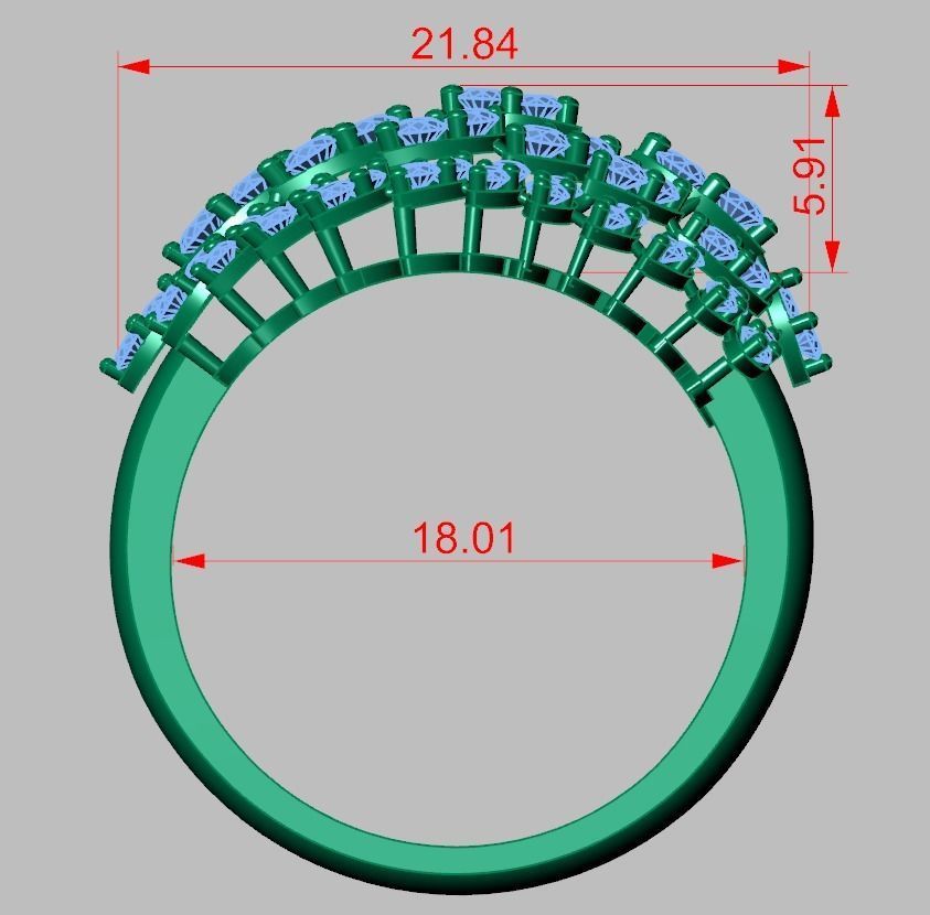 Ring 3D model 0258 3D printable model -14 3D print model_12