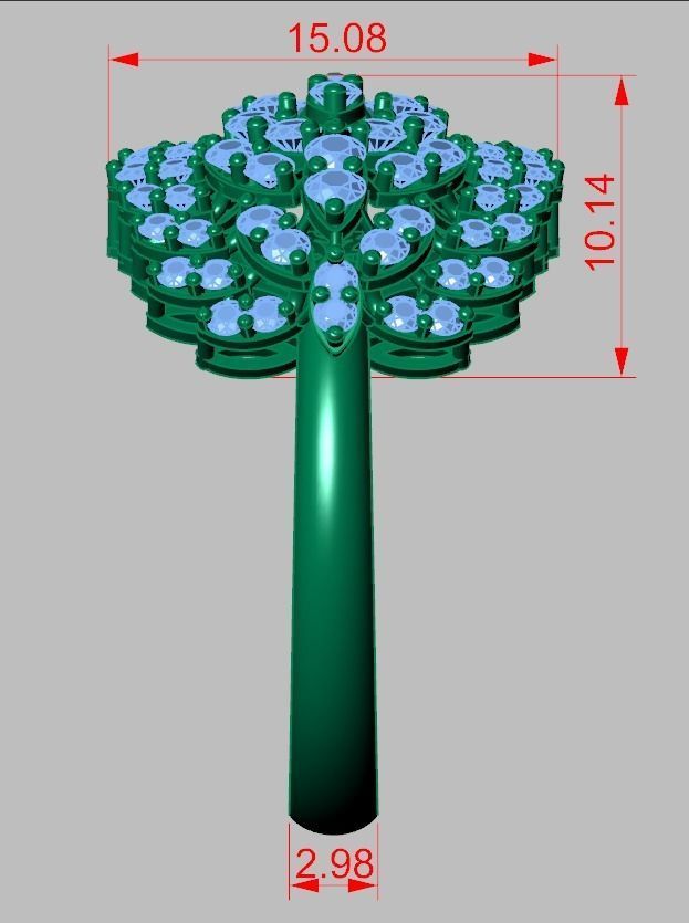 Ring 3D model 0258 3D printable model -14 3D print model_10